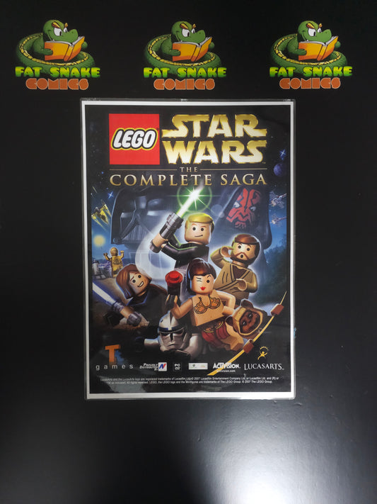 Star Wars Lego Promotion Colored Poster