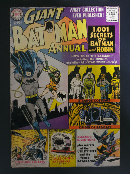 Batman (1961) Annual #1 Rare / HTF