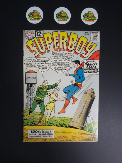 Superboy (1962) #100 1st Xadu & Erndine