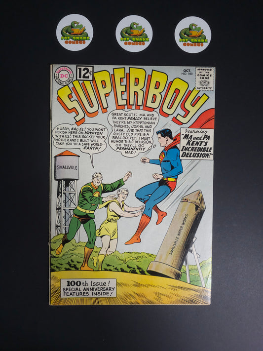 Superboy (1962) #100 1st Xadu & Erndine