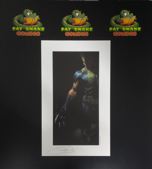 Simone Bianchi's Wolverine Signed Colored Art Print