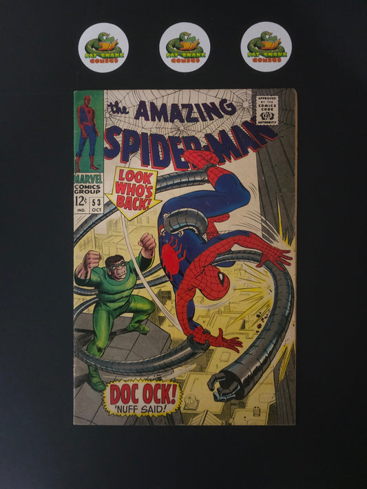 Amazing Spider-Man (Vol.1) #53 Minor Key Silver Age