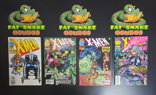 X-Men (1996) #57 to 60 Bundle