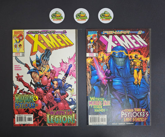 X-Men (1998) #77 & 78 Complete Story + 38