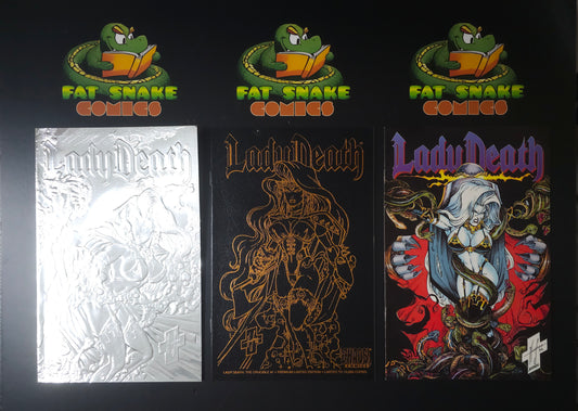 Lady Death: The Crucible #1-6 Complete + Premium Edition