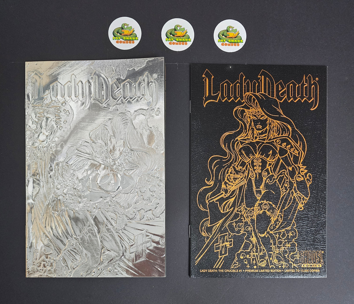 Lady Death: The Crucible #1-6 Complete + Premium Edition