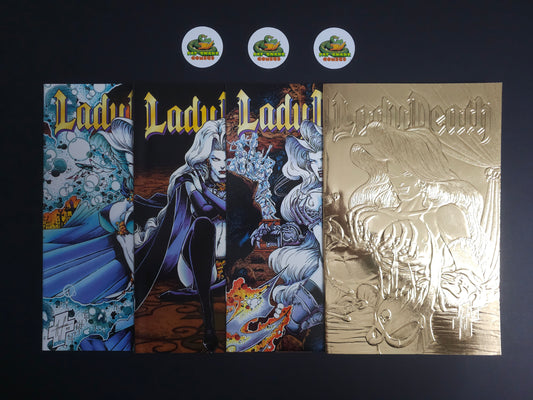 Lady Death: The Odyssey #1-4 Complete