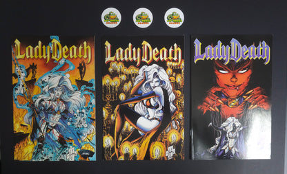 Lady Death Bundle 001: Lot of 6 comics