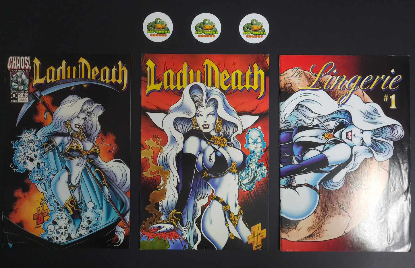 Lady Death Bundle 001: Lot of 6 comics