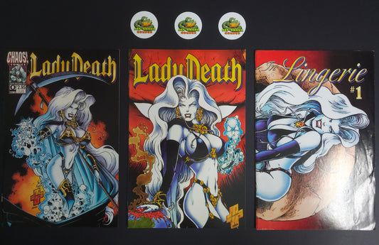 Lady Death Bundle 001: Lot of 6 comics