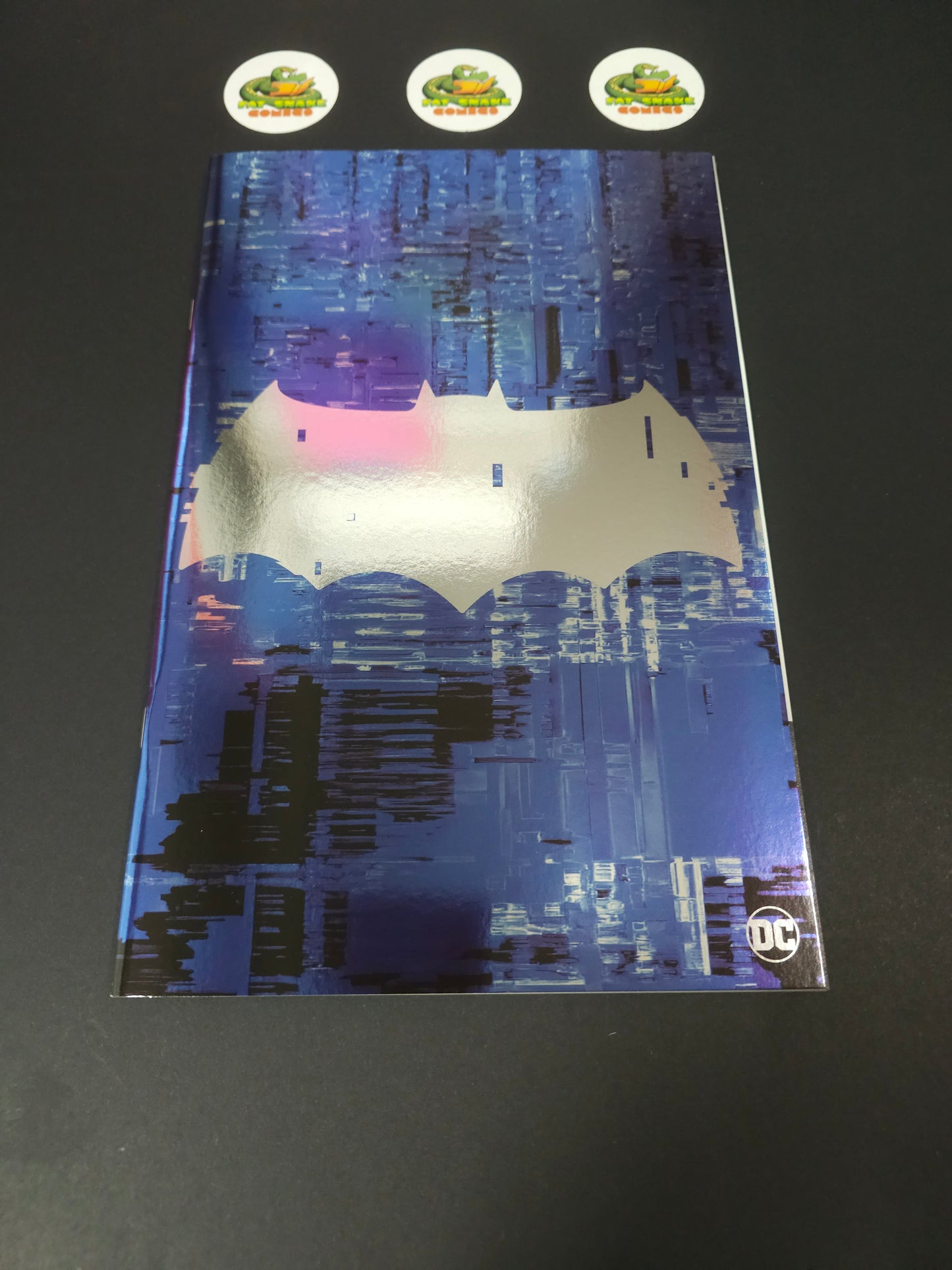 Batman (2024) #140 Bat Symbol Glitch Foil High Grade