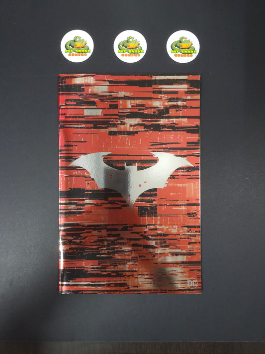 Batman (2024) #139 Bat Symbol Glitch Foil, High Grade