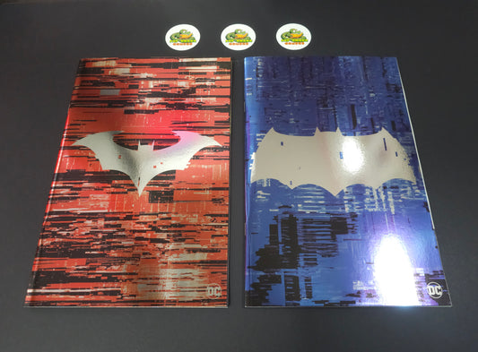 Batman (2024) #139 & #140 Glitch Foil Bundle