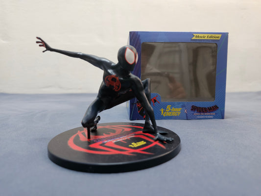 Spider-Man Black Suit Statue with Box