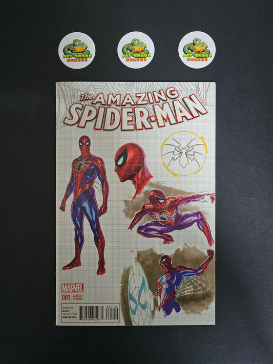 Amazing Spider-Man (2015) #1 Alex Ross