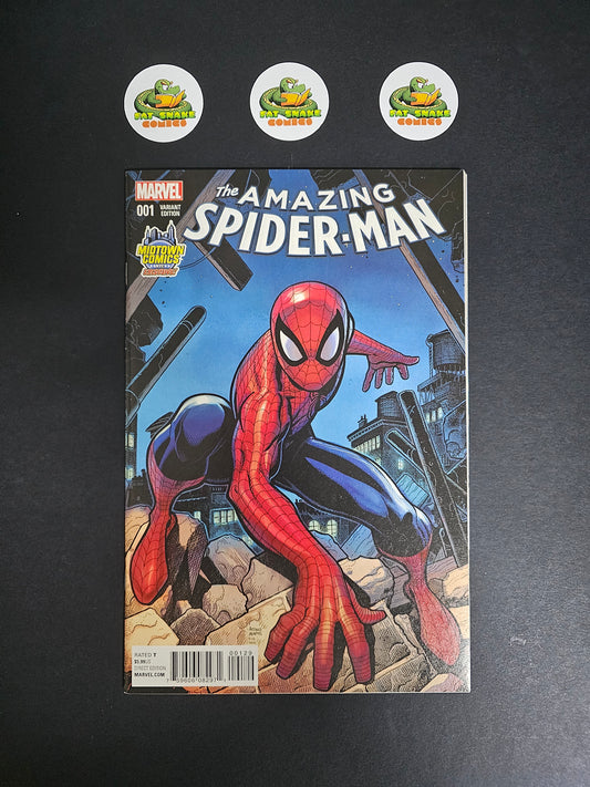 Amazing Spider-Man (2015) #1 Midtown Comics Exclusive