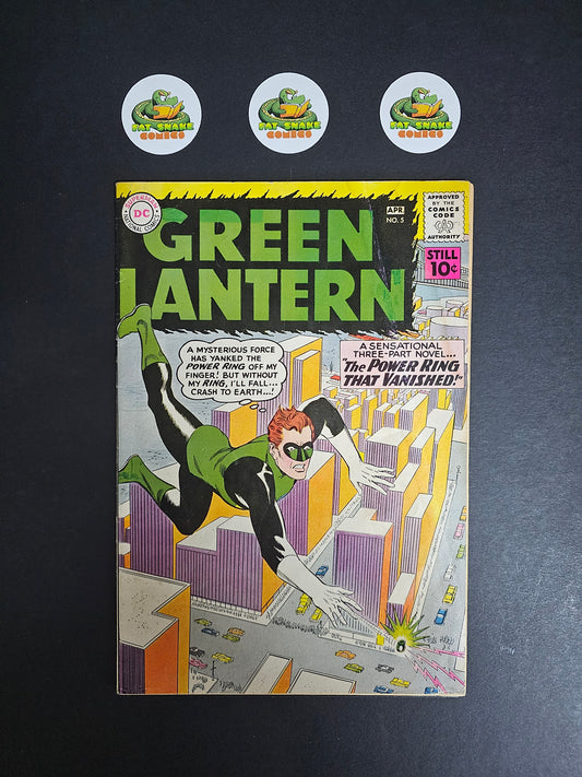 Green Lantern (1961) #5 KEY ISSUE