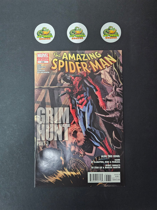 Amazing Spider-Man (2010) #636 2nd Print