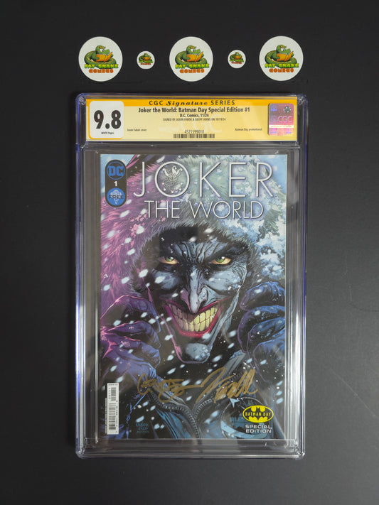 Joker The World: Batman Day Special Edition (2024) #1 CGC 9.8