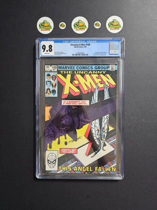 Uncanny X-Men (1983) #169 CGC 9.8 WP 1st Appeance of Callisto & Morlocks