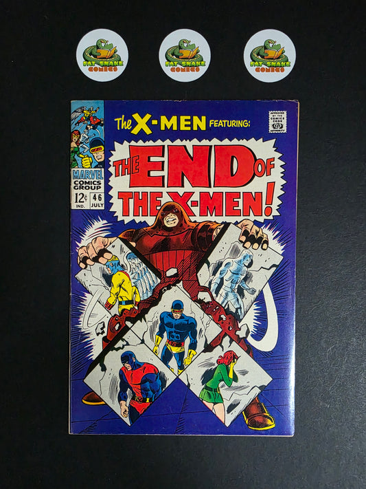 X-Men (1968) #46 Origin of Iceman