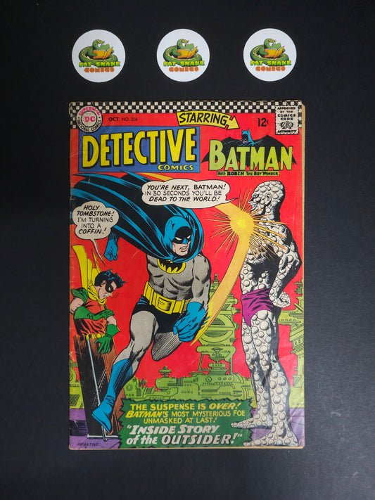 Detective Comics (1966) #365 Origin & 1st Appearance of The Outsider
