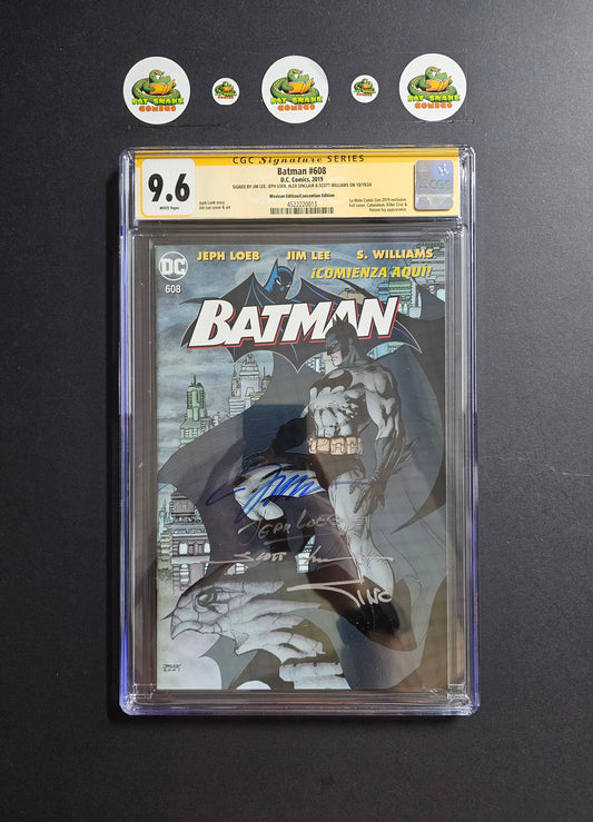 Batman (2019) #608 Mexican La Mole 2019 Con Exclusive CGC 9.6 SS x4