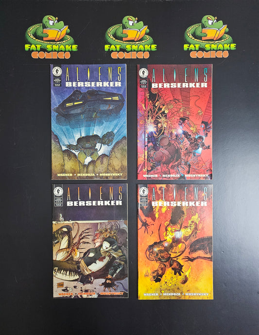 Alien (1995) Berserker Issue 1 to 4 Complete Set
