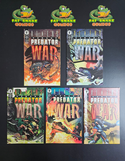 Alien vs Predator: WAR (1995) #0-4 Complete