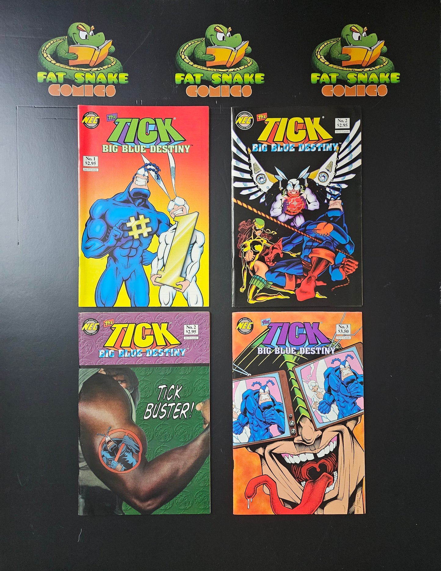 Tick Big Blue Destiny (1997) #1-3