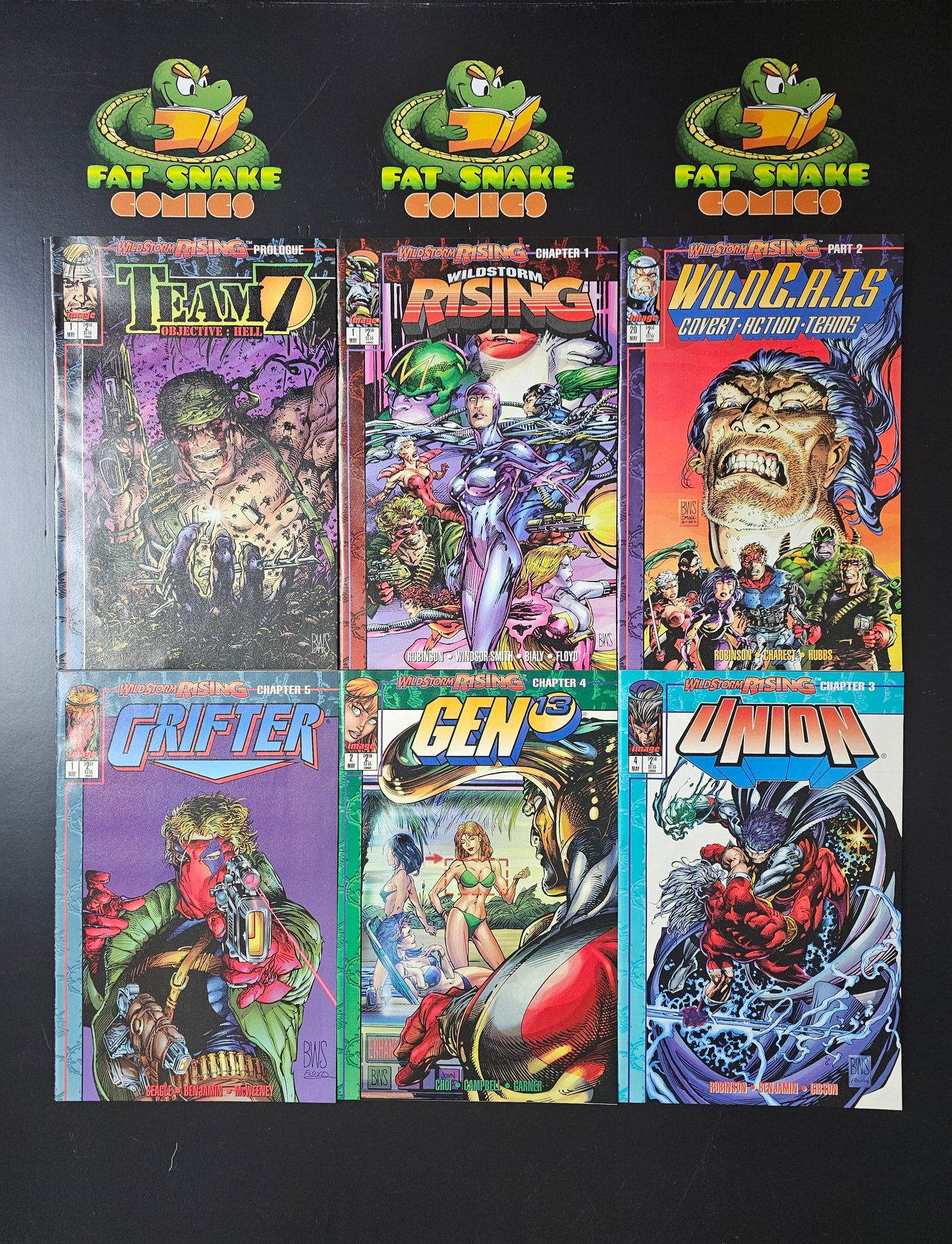 Wildstorm Rising (1995) Complete Run of 11 comics