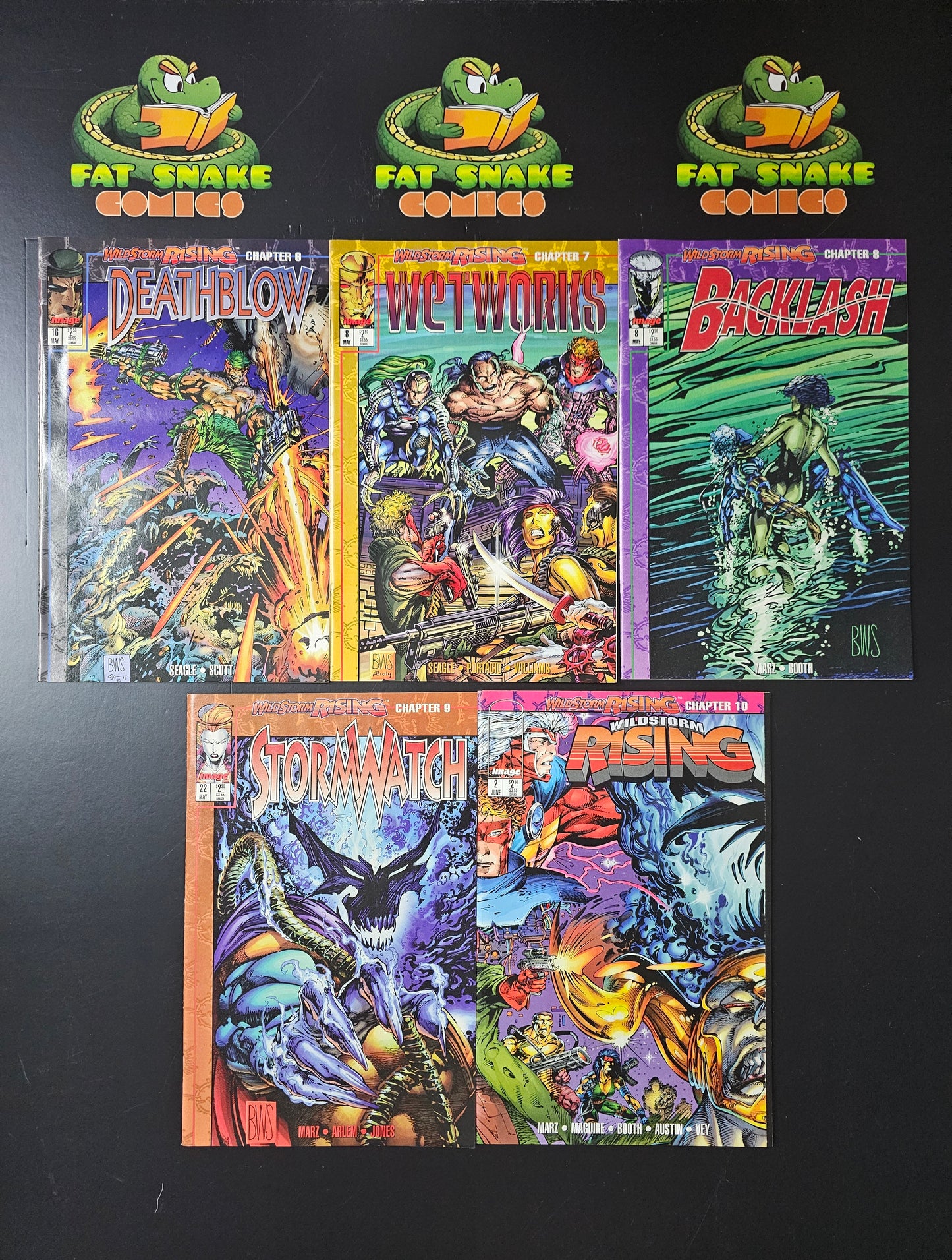 Wildstorm Rising (1995) Complete Run of 11 comics