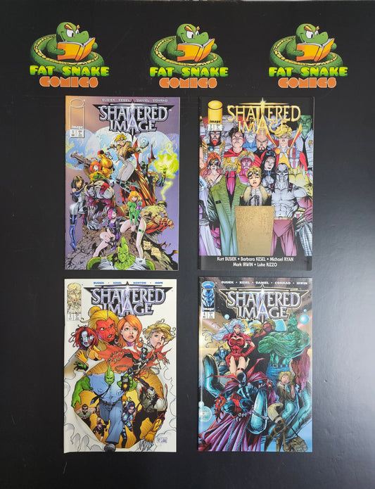 Shattered Image (1996) #1-4 Complete Run