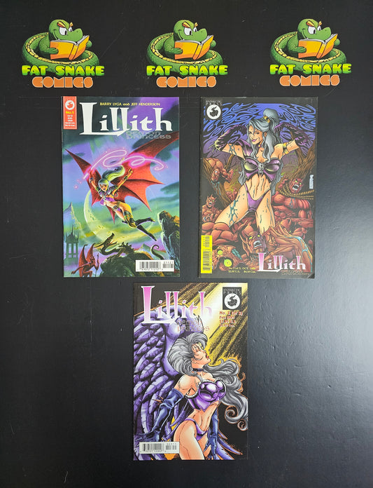 Lillith (1996) 3-Parts Complete Run