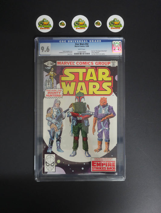 Star Wars (1980) #42 CGC 9.6 WP 1st Appearance of Boba Fett