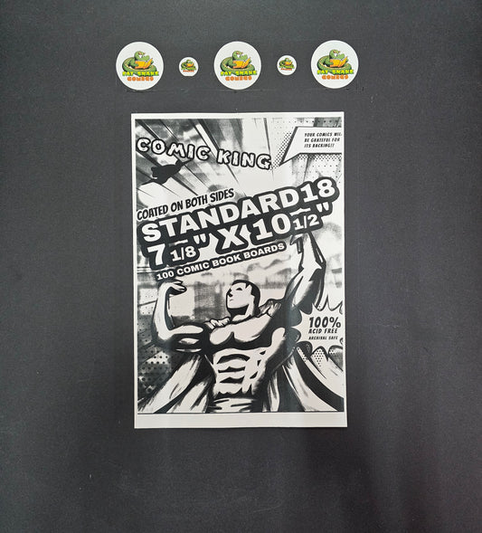 Comic King 7-1/8" Acid-Free Standard 18