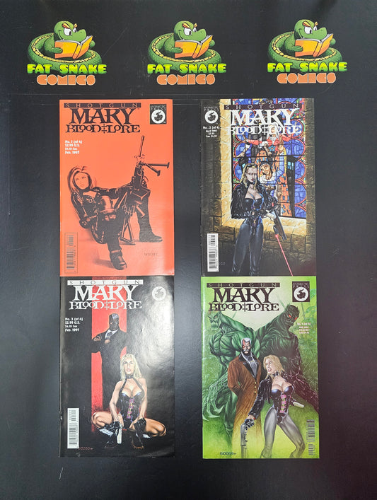 Shortgun Mary (1997) Blood Lore #1 to 4 Complete Run