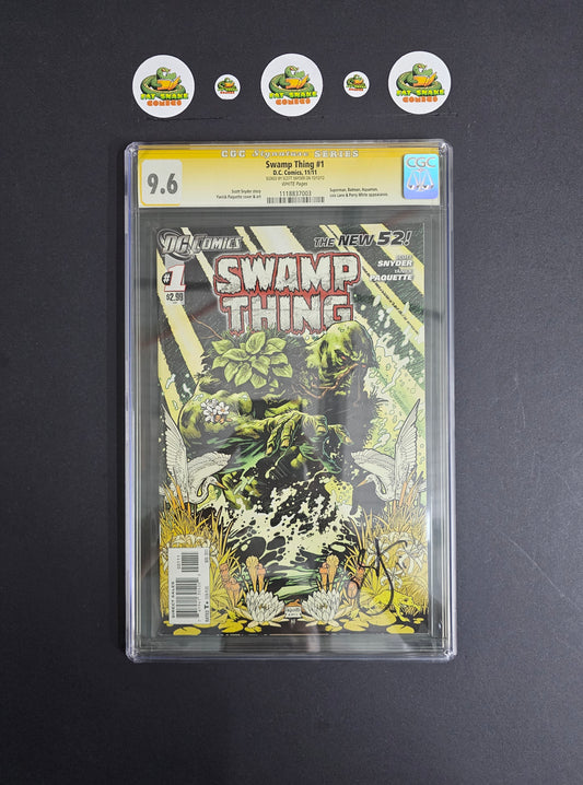 Swamp Thing (2011) #1 CGC 9.6 SS Snyder