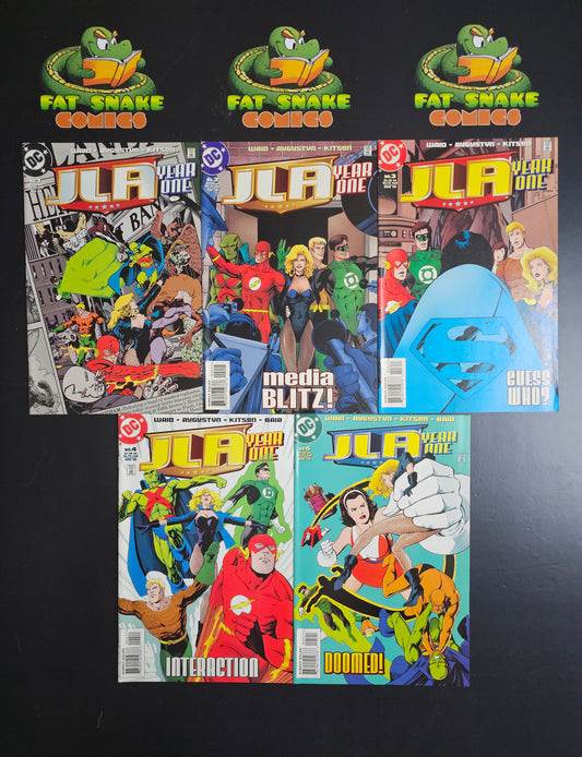 JLA Year One (1998) #1 to #5 1st Print