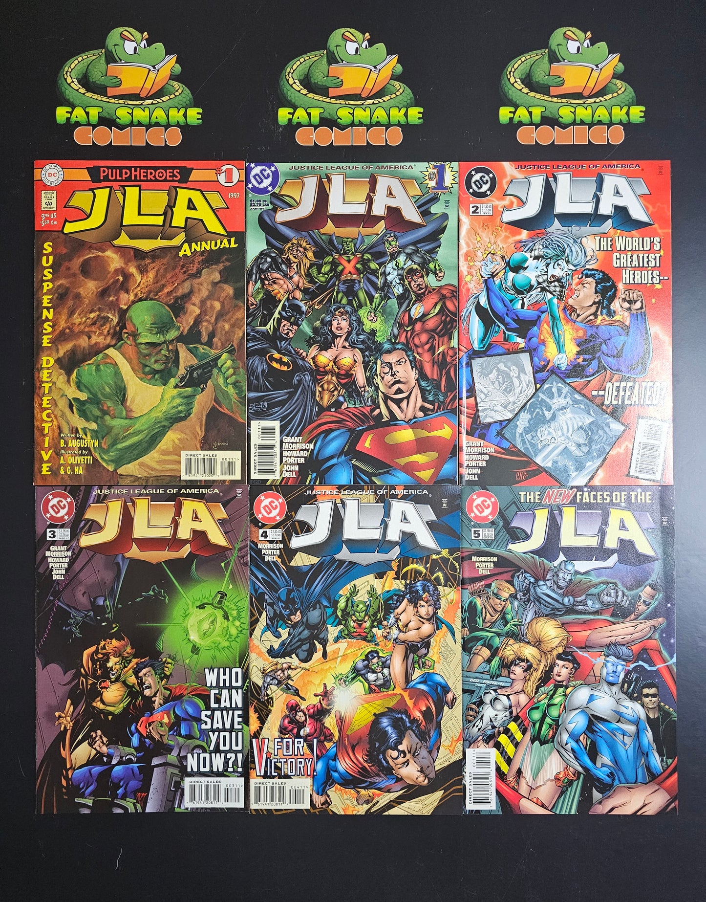 JLA (1997) Bundle of  16 by Grant Morrison