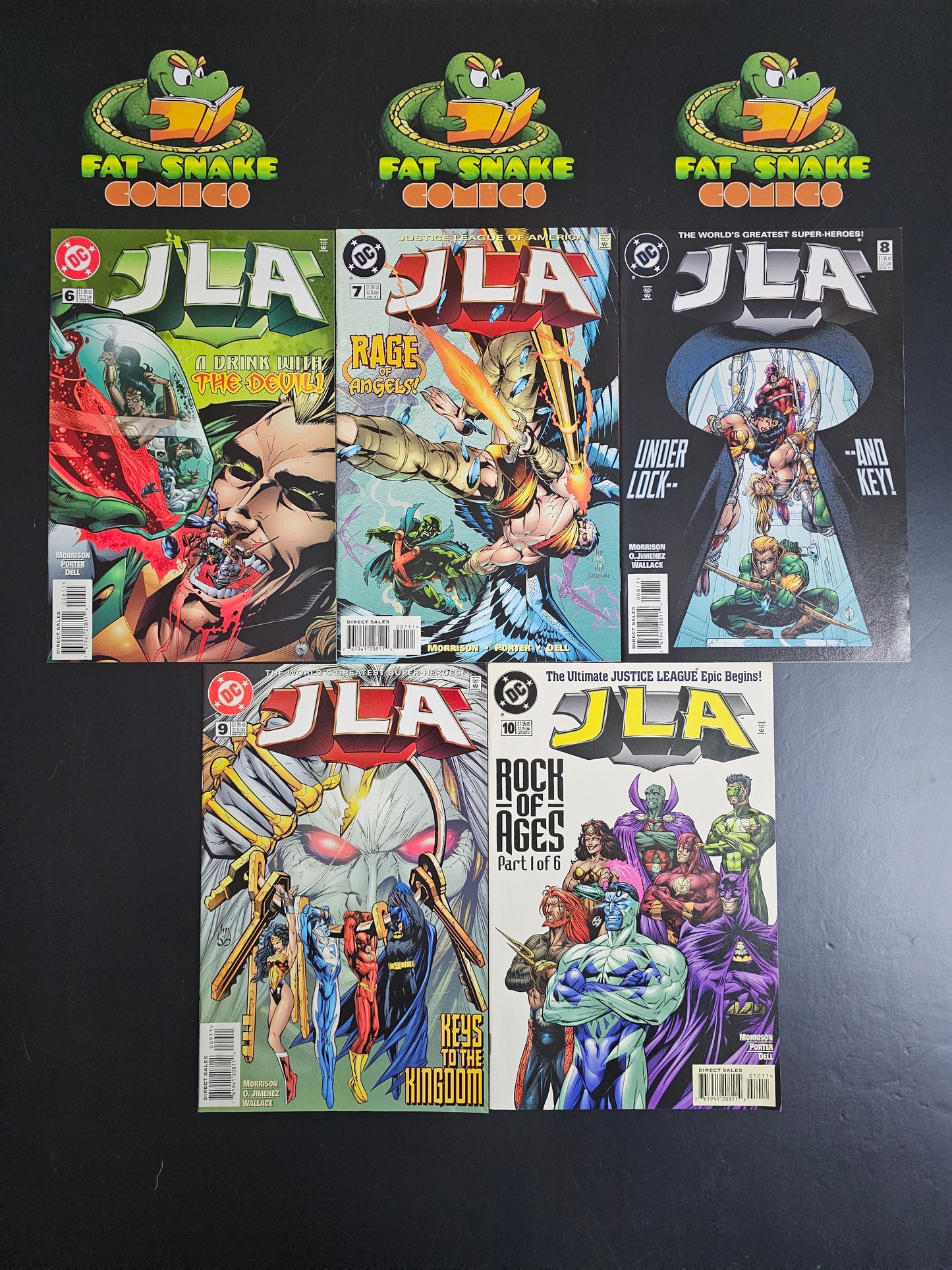 JLA (1997) Bundle of  16 by Grant Morrison