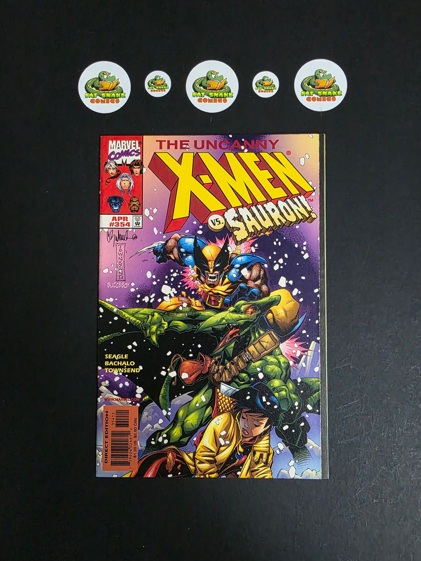 Uncanny X-Men (1997) #354 Sauron Appearance