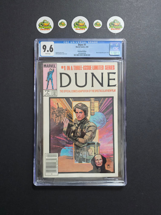 Dune (1985) #1 CGC 9.6 WP Rare Newsstand by Bill Sienkiewicz
