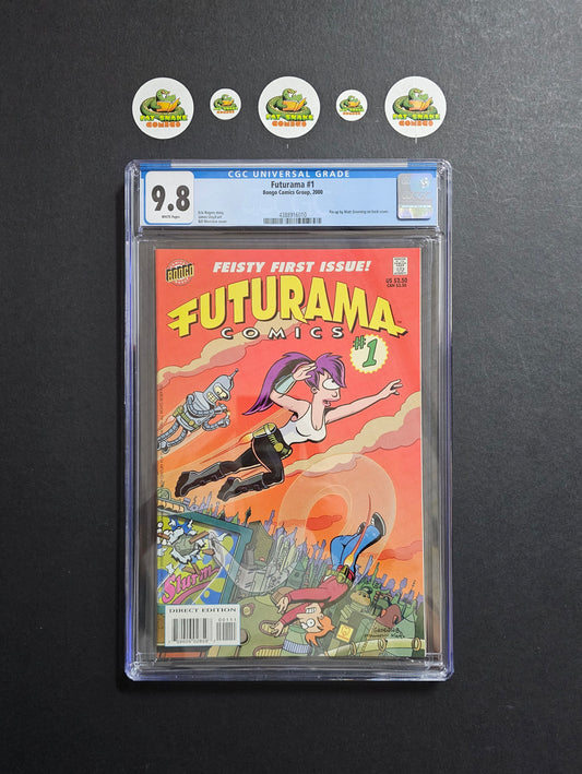 Futurama (2000) CGC 9.8 WP