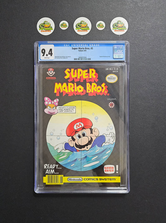 Super Mario (1991) #5 CGC 9.4 WP