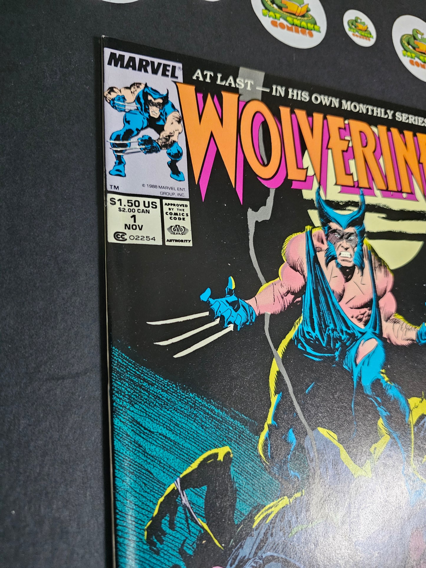 Wolverine (1988) #1 Newsstand High Grade