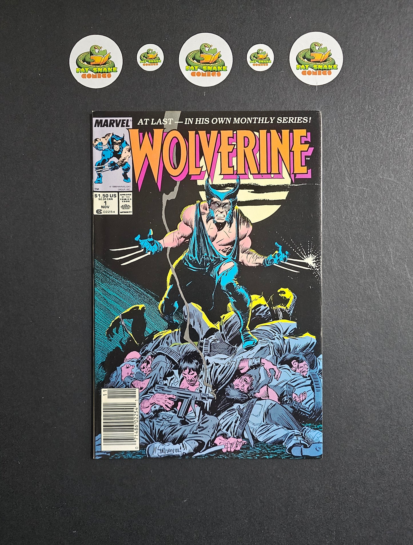 Wolverine (1988) #1 Newsstand High Grade