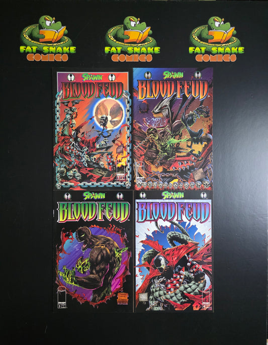 Spawn: Blood Feud (1995) #1 to #4 Complete