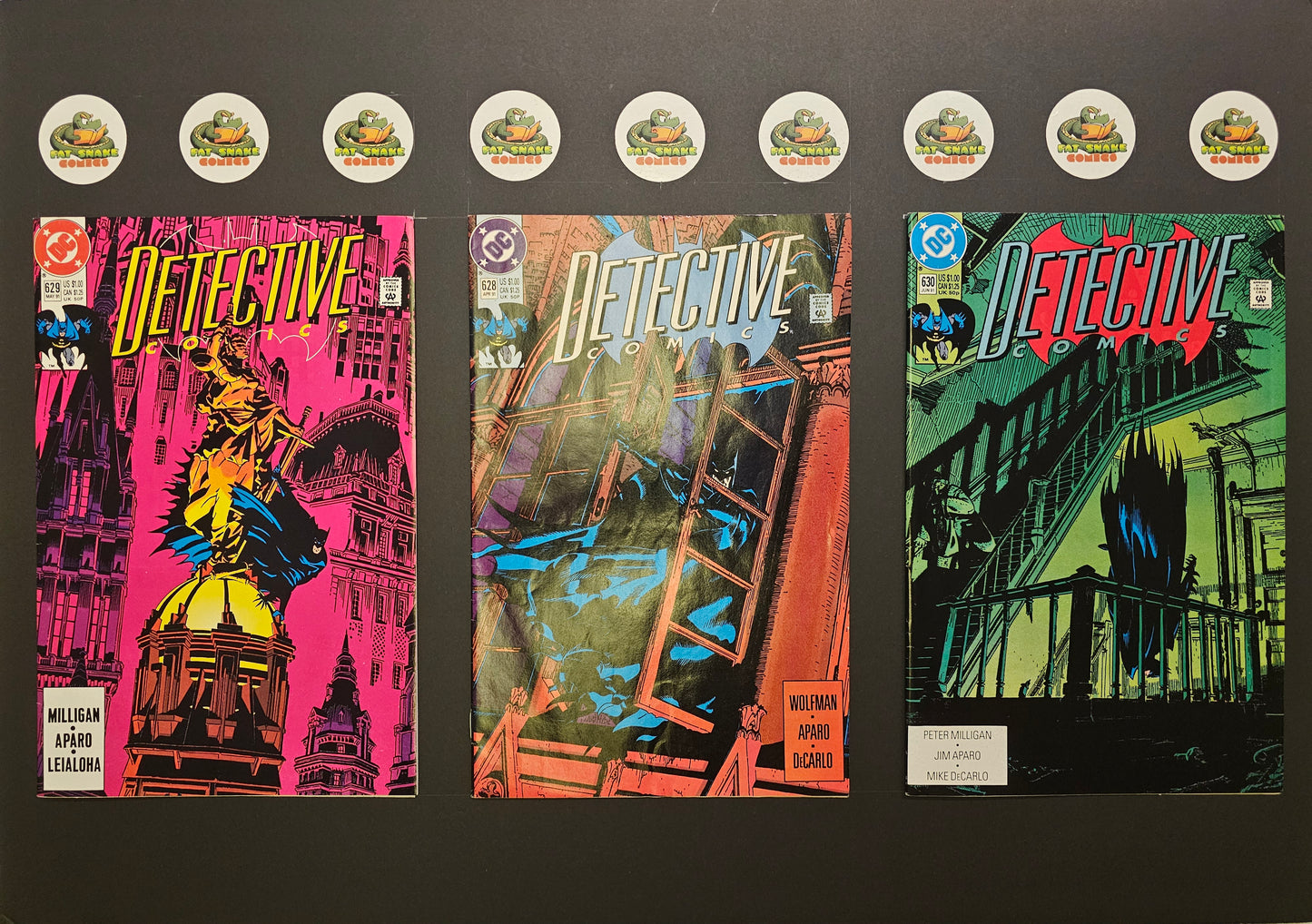 Detective Comics (1991) #628 to 630 Bundle