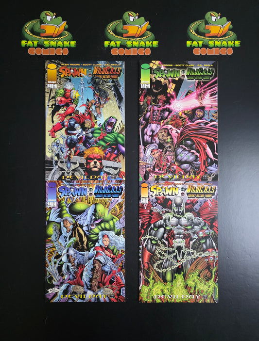 Spawn: WildC.A.T.S. (1996) #1 to #4 Complete